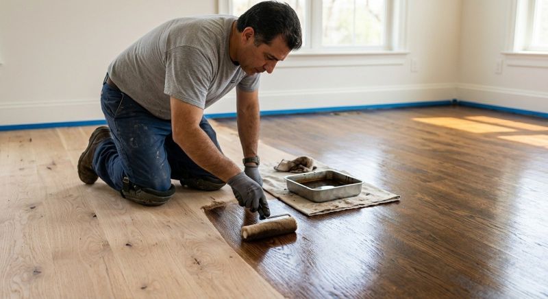 Floor Staining Service in Alpharetta, GA