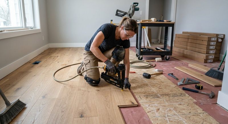 Hardwood Floor Installation in Phoenix, AZ