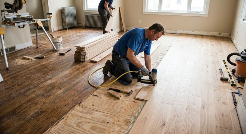 Hardwood Floor Renovation in Fort Worth, TX