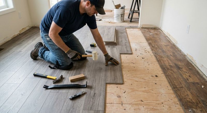 Laminate Floor Remodeling in Arvada, CO