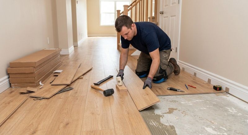 Laminate Tile Installation in Sacramento, CA