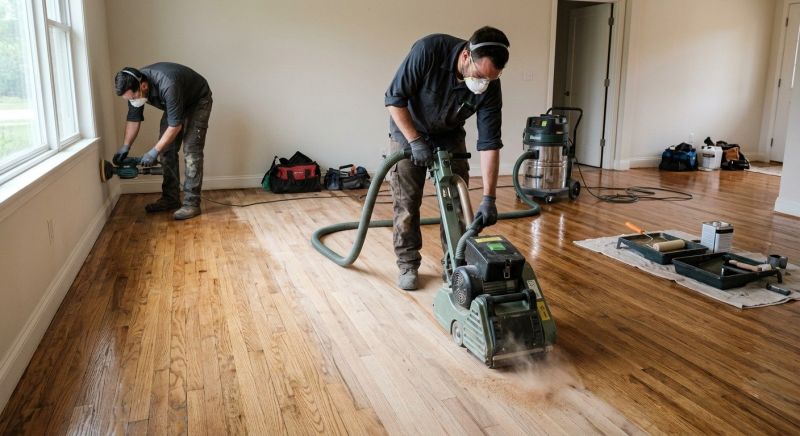 Tiger Wood Floor Refinishing in Kansas City, KS