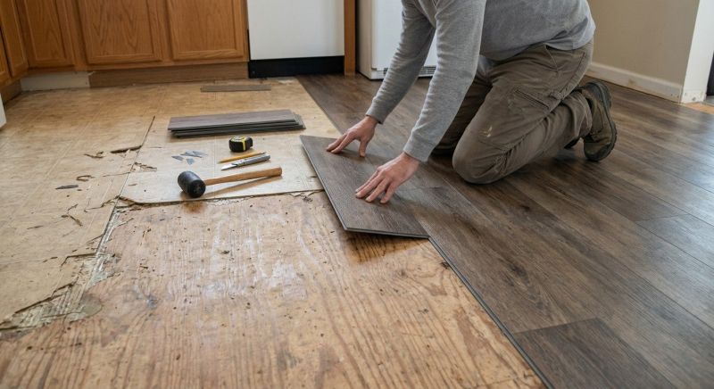 Vinyl Floor Replacement in Fort Worth, TX