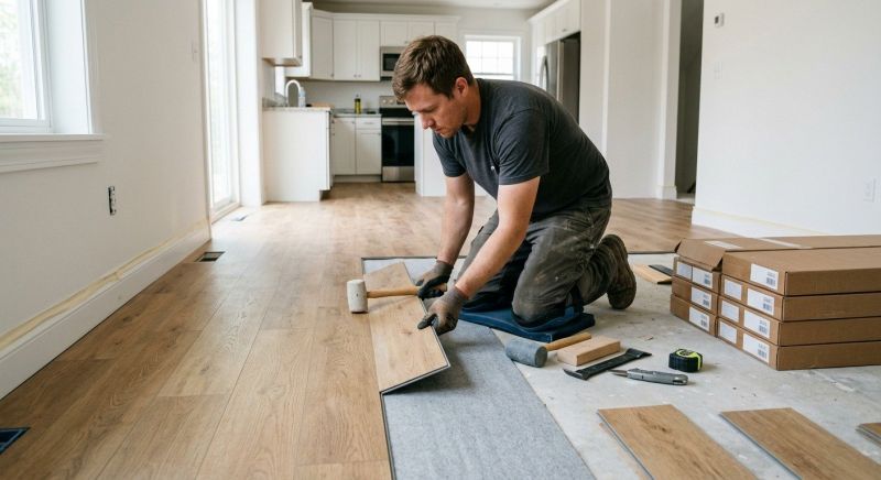 Vinyl Plank Floor Installation in Fort Worth, TX