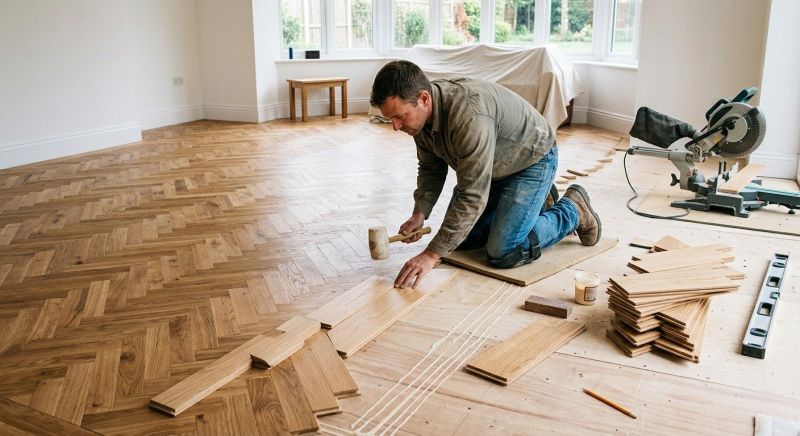 Wide Plank Floor Installation in San Antonio, TX