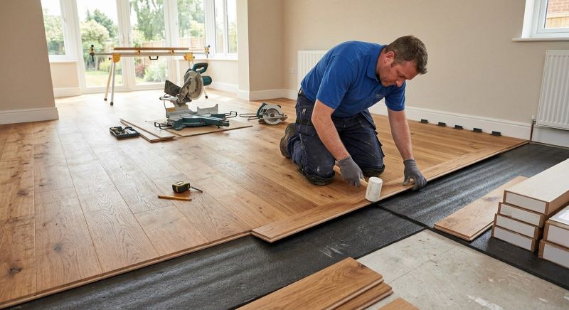 Wide Plank Floor Installation in Phoenix, AZ