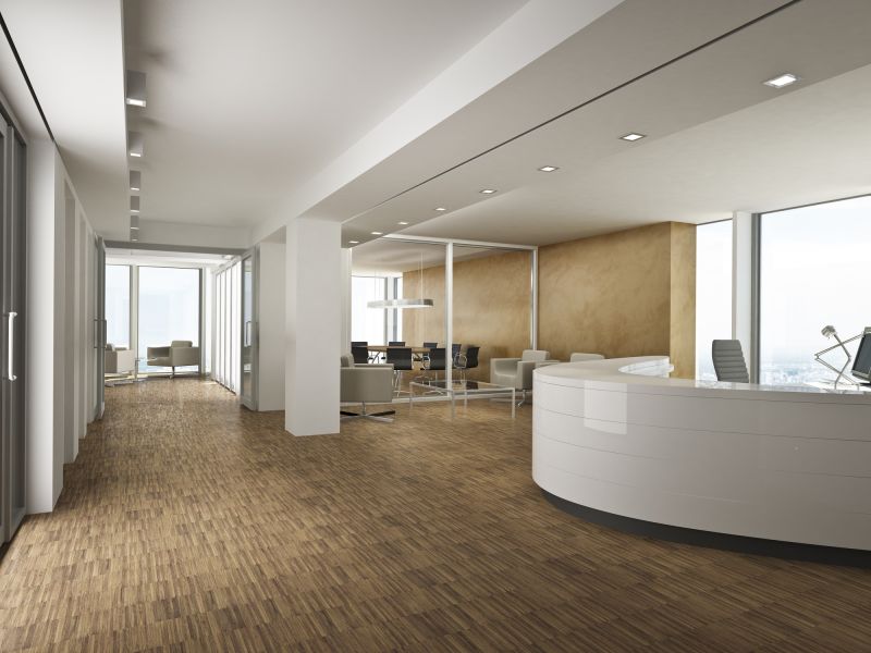 Home Office Hardwood Installation